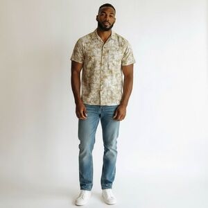 Haband‎ Hawaiian Button Down Shirt